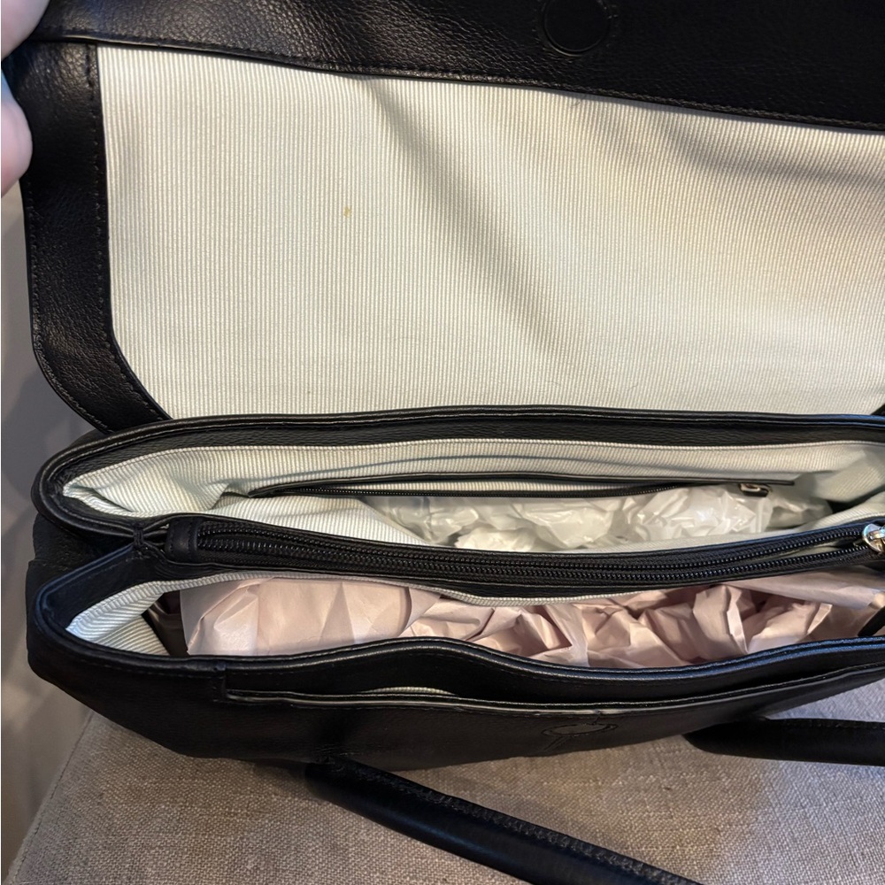 RADLEY London Pebble Leather Shoulder Bag - Burnham Beeches - Black - Picture 5 of 6